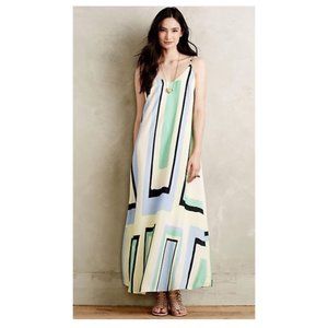 Anthropologie Abstracted Maxi Dress by Maeve Small